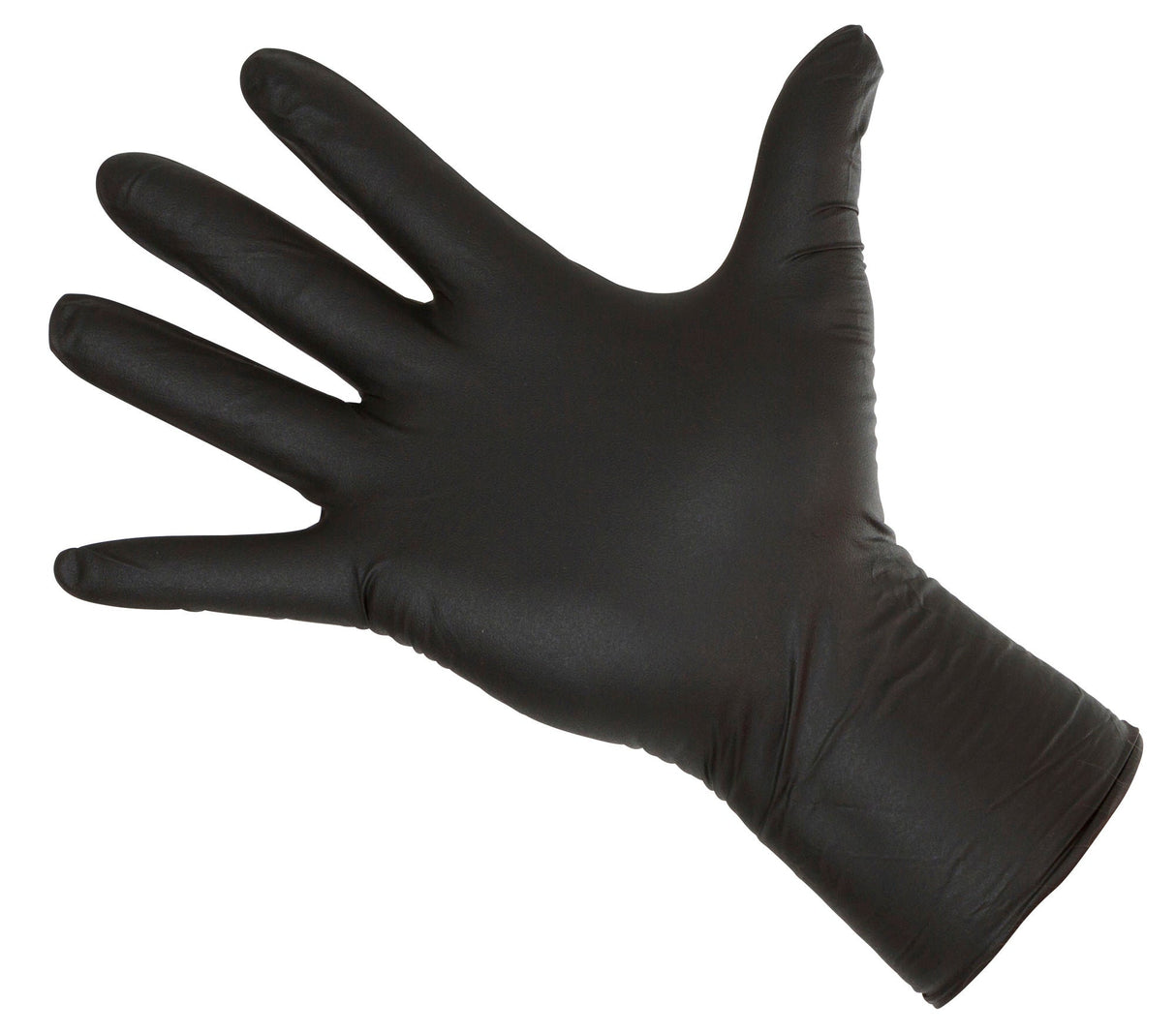 Kerbl Nitrilhandschuhe Long Black 300mm, 50 Stück, Größe S 15320