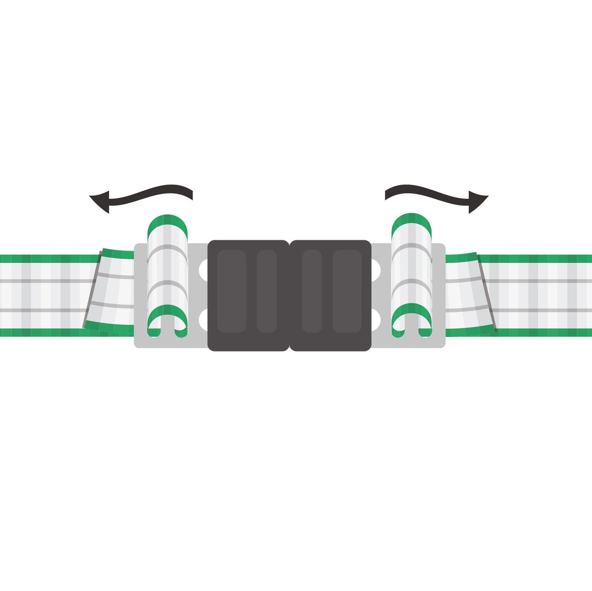 Kerbl Litzclip Seilverbinder 5mm verzinkt, 10 Stück 442016/106