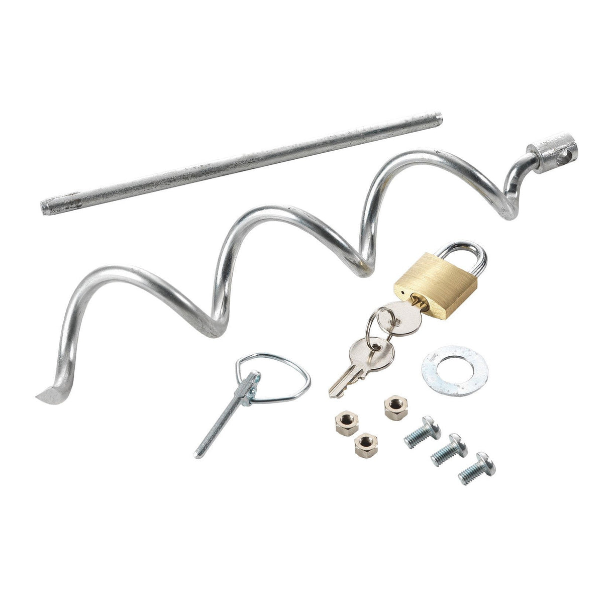 Kerbl Diebstahlset für Metall-Akku- kasten 44656 44652