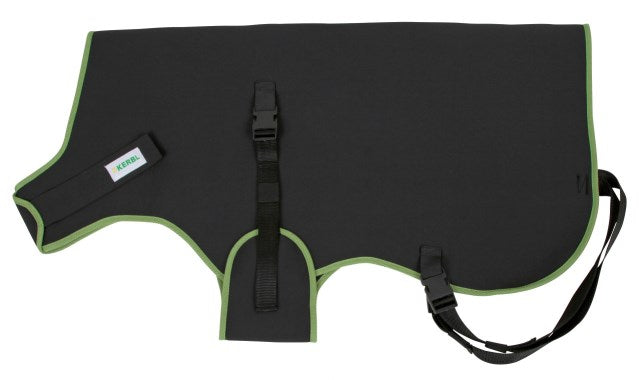 Kerbl Kälberdecke Premium schwarz, 80 cm - 14158