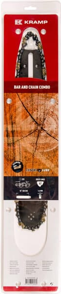 Combo guide-chaîne et chaîne de scie 15"