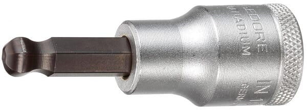KRAMP Schraubendrehereinsatz 1/2" Kugelkopf In-Hex 14mm IN19K14GED