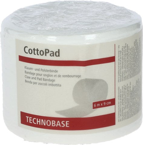 Technobase Klauen- und Polsterbinde, 600cm x 9cm - 16840