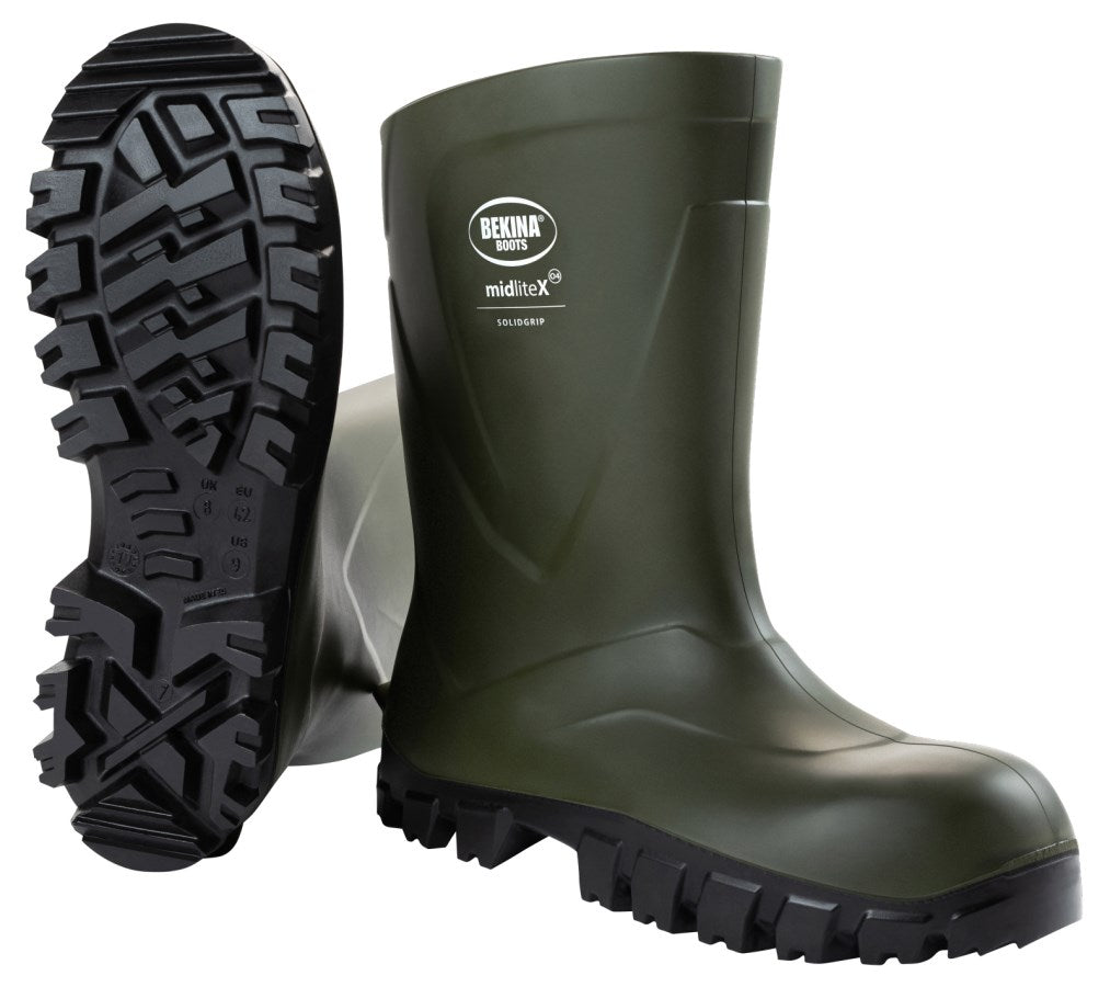 Kerbl Bekina MidliteX Solidgrip Gr. 38 Sicherheitsstiefel S5 347723