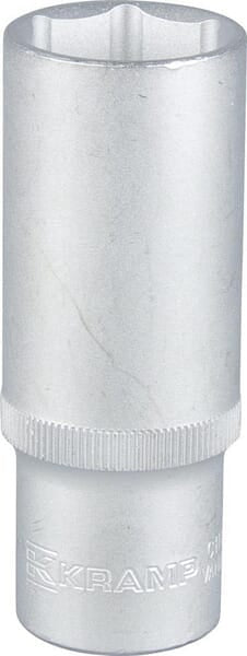 Socket wrench insert long 1/2" 6-point 22mm
