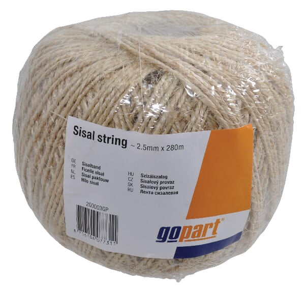 KRAMP Sisalband 2,5 mm x 60 m 200001GP