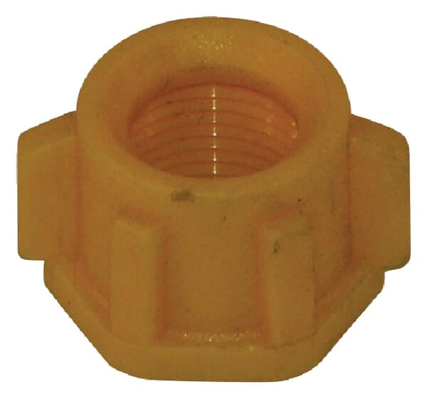 Arag Überwurfmutter gelb 3/8" 20001006