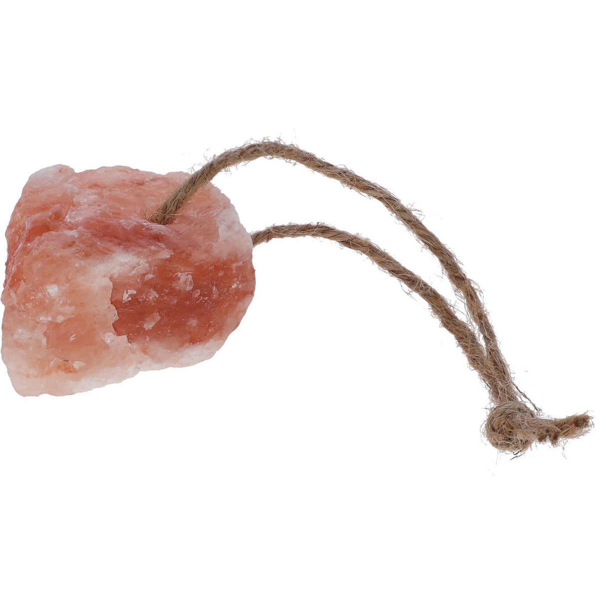 Kerbl Leckstein aus Bergkristallsalz 80g, mit Aufhängeseil - 83135