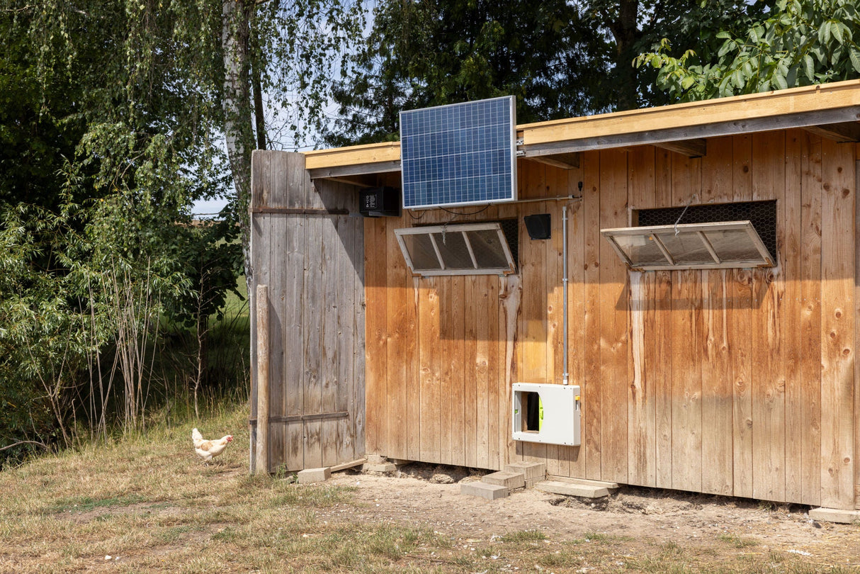 Kerbl Solarset 100W inkl. Laderegler 12V DC - 70601