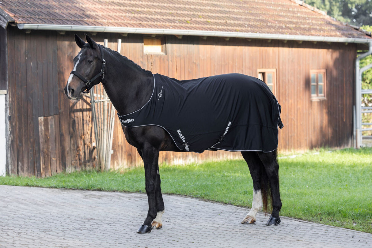 Kerbl Führanlagendecke schwarz 145 cm - 3228277