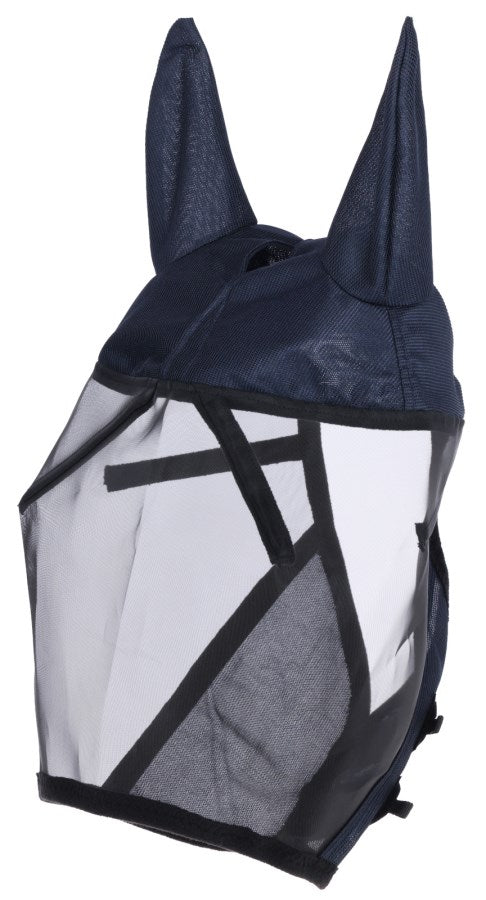 Covalliero Fliegenschutzmaske SuperFly navy incl. Ohrenschutz, Pony - 3230232