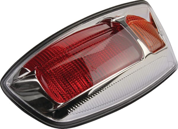 Rear light on the left
