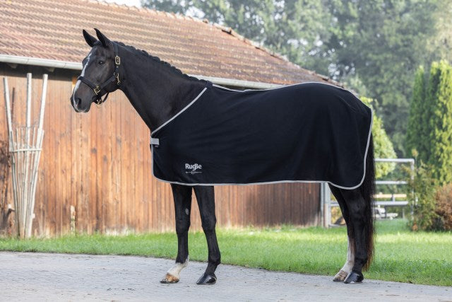Covalliero Fleecedecke RugBe Economic schwarz, 115 cm - 3226401