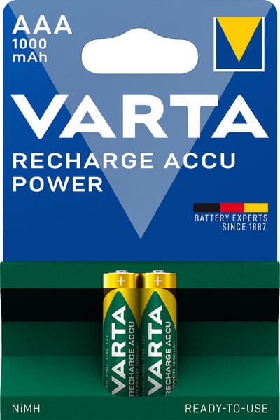 KRAMP Akku 1,2V 1000mAh HR03 a.2Stck VT5703