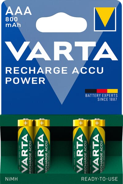 KRAMP Akku 1,2V 800mAh AAA 4x VT56703