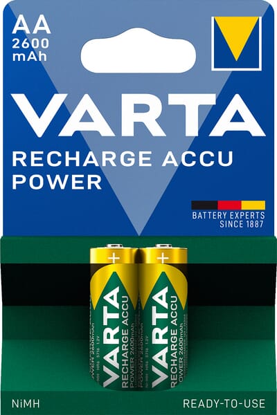 KRAMP Akku 1,2V 2600mAh HR06 a.2Stck VT5716