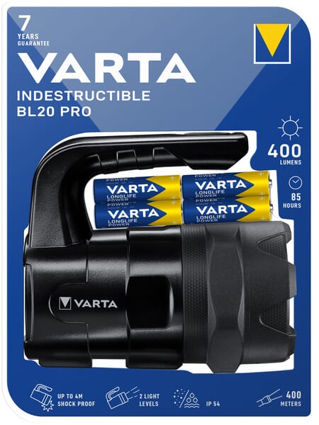 KRAMP Taschenlampe Indestructible BL20 PRO VT18751