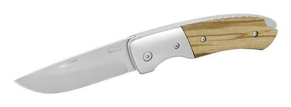 Single blade knife LEO 200, olive wood handle, Richartz