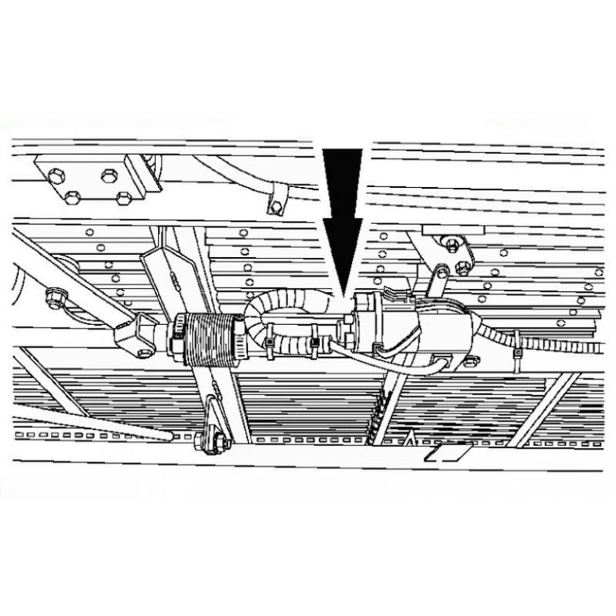 New Holland original Ersatzteil NACHRUST, MAHDRESCHE 51604493
