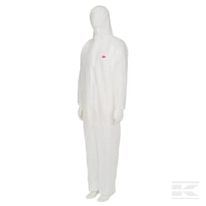 KRAMP Overalls, Erwachsener, Gr. S UK:34 , weiß , by 3M 4500WS