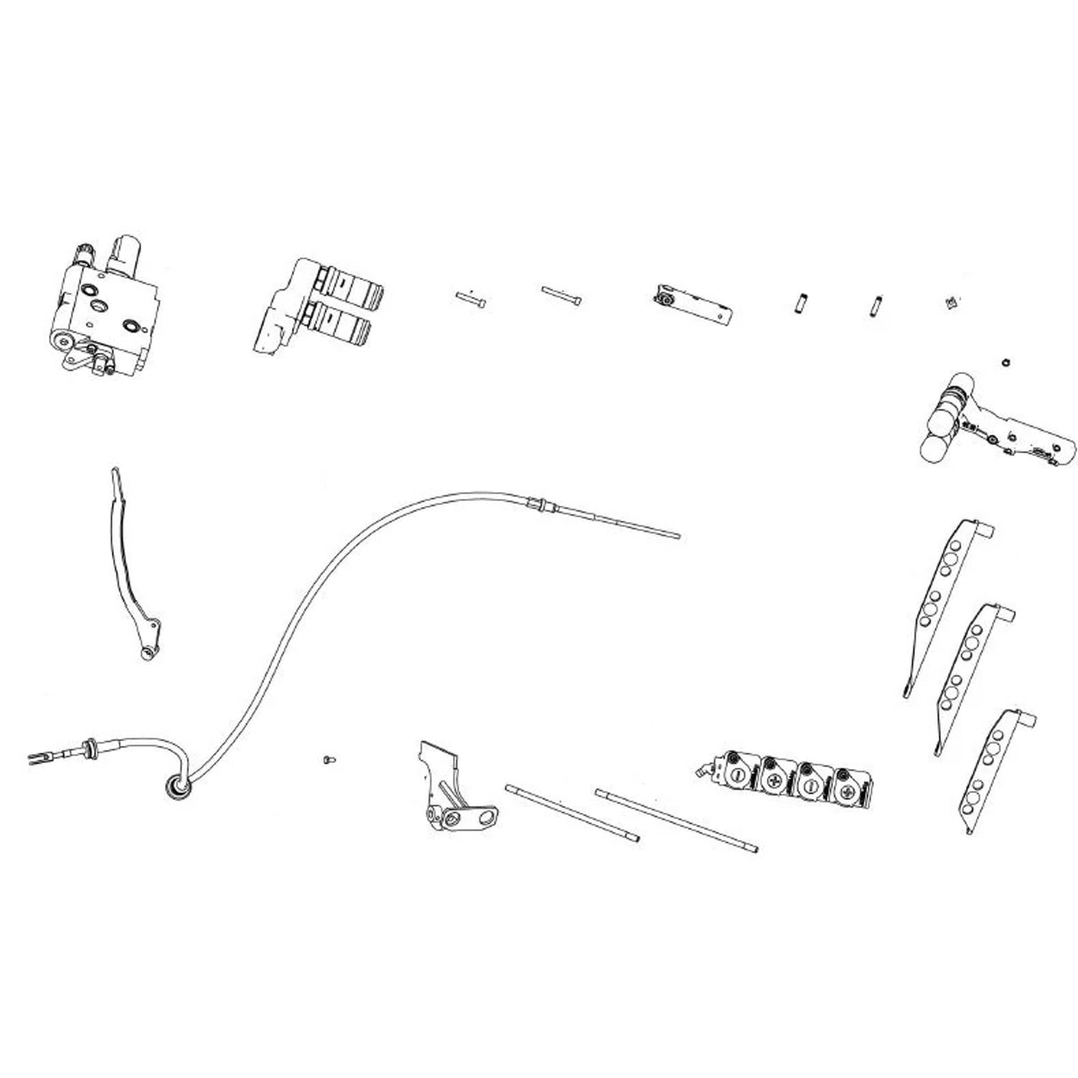 Original New Holland CNH Ersatzteil Nummer 710020074 DIA KIT TRACTOR