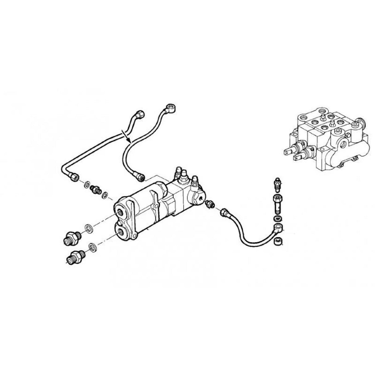 Original New Holland CNH Ersatzteil Nummer 710370602 DIA KIT TRACTOR
