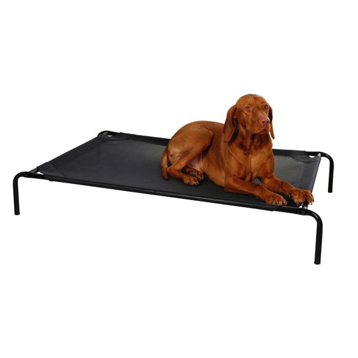 Kerbl Hundeliege Vacation schwarz, 130x80x20cm - 80345