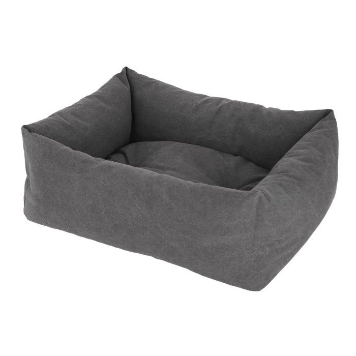 Kerbl Hunde Kuschelbett Lucca grau, 85x110 cm - 80348