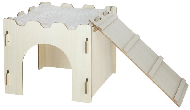 Kerbl Nagerburg 28x28x25cm mit Leiter und Kissen - 81826