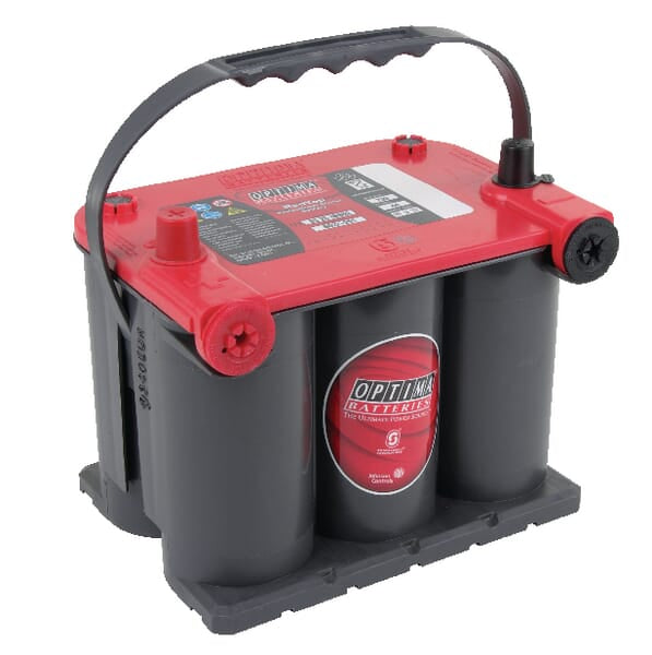 KRAMP Batterie 12V 44Ah 730A AGM Red Top RTU 3.7 Optima 822255