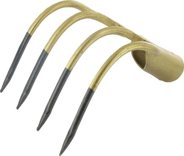 KRAMP Dunghacke 4 Zähne gebogen kurz 844450