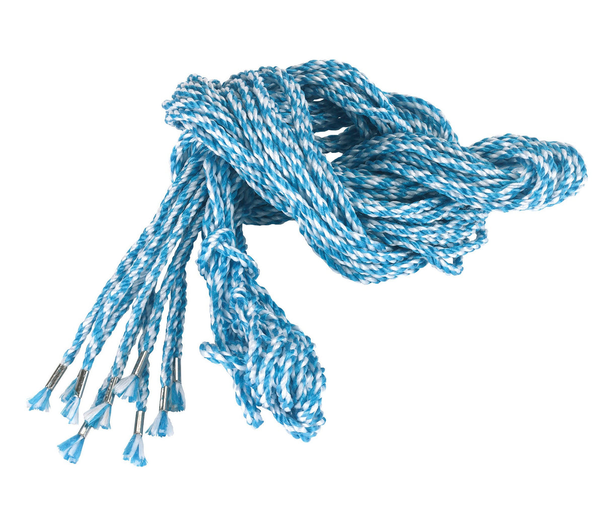 Kerbl Gerüststrick 10-er Pack blau-weiß 2,5 m -- 8mm Stark 29577