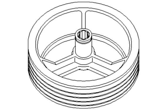 Vapormatic Elevatorriemenrolle AV100262