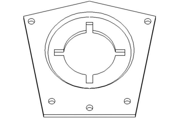 Vapormatic Flansch AV100347