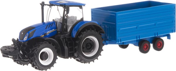 Bburago & Maisto New Holland T7.315 mit Heuwagen BB1844067