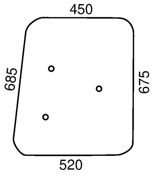 KRAMP Seitenscheibe D7704