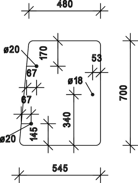 KRAMP Seitenscheibe D7731