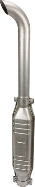 KRAMP Auspuff m. gebogenem Rohr 65 mm EX980B65