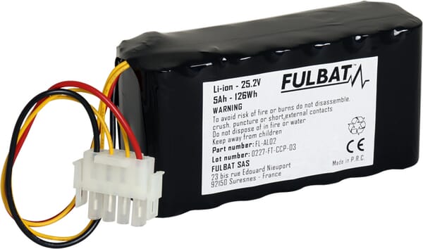 KRAMP Batterie 25,2 V 5 Ah Li-Ion FB560602