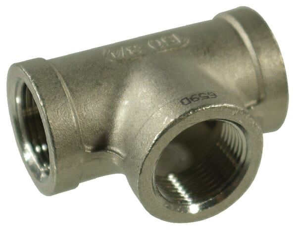 KRAMP T-Stück V4A 3xIG 2 1/2" FG130212RVS