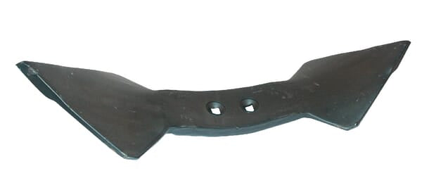 Soc à points interchangeable 450x135x17mm, réversible, courbé, 2 trous