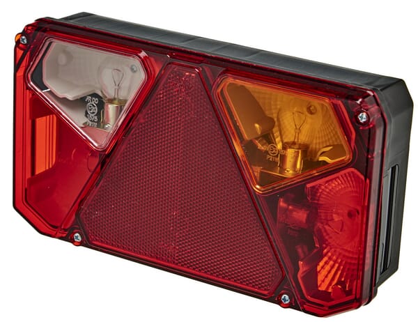 KRAMP Rücklicht multifunktional Rechteck 5 pins rechts halogen 12V oder 24V KRAMP LA40908