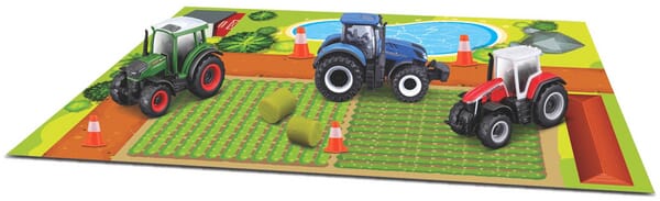 Bburago & Maisto FendtMini Arbeitsmaschinen Mini Bauernhof Spielset MA15592F