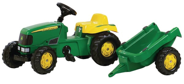 Rolly Toys John Deere RollyKid mit Anhänger R01219