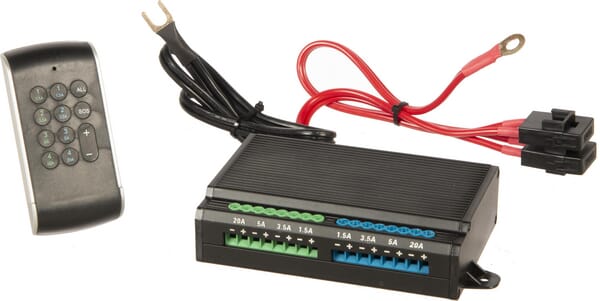 KRAMP Wireless-Relaissatz, 8 Kanal, mit Fernbedienung RC70082