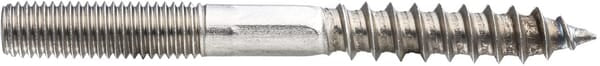 Boulon de suspension M8 / 8x80mm, tête ronde 6mm, acier inoxydable