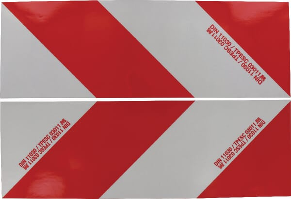 KRAMP Satz Warnaufkleber 423 x 141mm WB50073SET