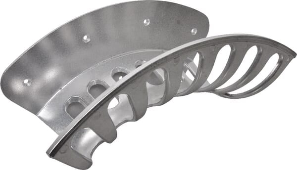 Workshop hose holder light metal.