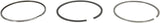 Piston ring set