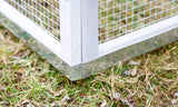 Kerbl Hühnerstall Bonny m. Metall- rahmen am Boden 181x65x118cm 81713